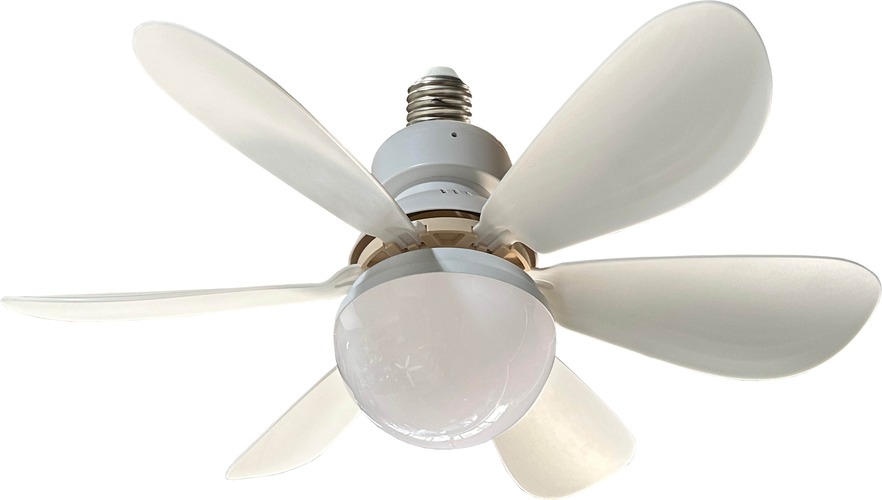 LED stropní svítidla - LED stropní ventilátor 12W/3CCT bílá + dálkové ovládání - foto 1