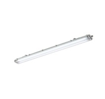 Technická - FAN LED-ATLANTIC-ST-120 Technické stropní svítidlo ATLANTIC, stříbrná, 1xE27, 129 x 5,6 x 11,5 cm - FANEUROPE