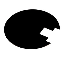 Stínidla, kryty, clony - IMPR 930327 Deko-Light kryt zadní černá pro Serie Uni II Mini - LIGHT IMPRESSIONS