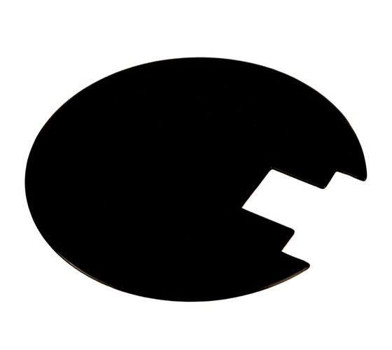 Stínidla, kryty, clony - IMPR 930327 Deko-Light kryt zadní černá pro Serie Uni II Mini - LIGHT IMPRESSIONS - foto 1