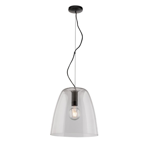 Dekorativní - FAN I-ARES-S35-TR Závěsné svítidlo Ares, průhledné, 1 x E27, 35 x 117 cm - FANEUROPE - foto 1