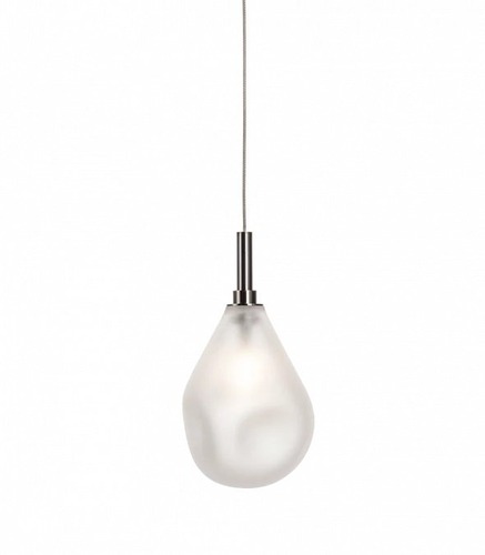 Subtilní - BOMMA 1/90/95107/B/FROSTED/135/A… Závěsné svítidlo SOAP MINI bez baldachýnu / zmrzlé sklo / antracit / 2,5m kabel - BOMMA - foto 1