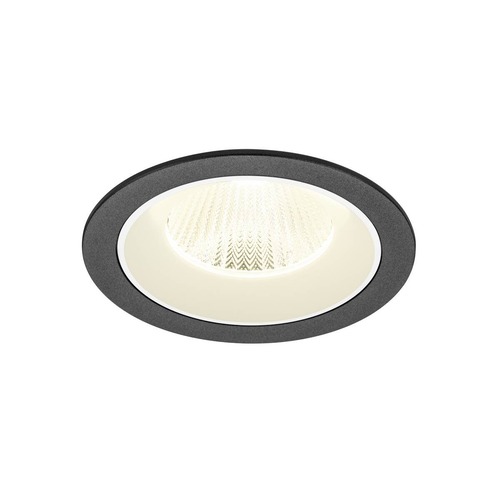 Kruhová - LA 1009796 NUMINOS® L Stropní vestavné svítidlo, 4000 K, 40°, IP20, kulaté, černá / bílá - BIG WHITE (SLV) - foto 1