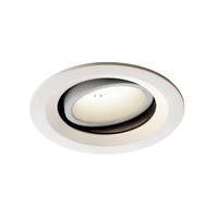 Kruhová - LA 1003617 NUMINOS® MOVE DL M vnitřní LED zápustné stropní svítidlo bílá/bílá 4000 K 40° otočné a výkyvné - BIG WHITE (SLV)