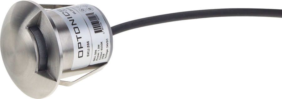 LED venkovní světla Optonica - Podzemní lehká nerezová ocel 1.3W - foto 1