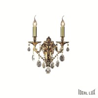 Dekorativní - ILUX 060491 Nástěnné svítidlo Ideal Lux Gioconda AP2 oro 060491 - IDEALLUX