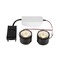 LED moduly - LA 1008006 NEW TRIA® DOUBLE LED modul, 3000K, 38°, PHASE, černá - BIG WHITE (SLV)