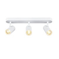 Bodová - LA 1008717 NOBLO® nástěnné a stropní svítidlo, trojité, kulaté, 2700K, 19W, PHASE, 32°, bílé - BIG WHITE (SLV)