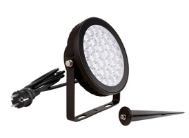 Zápichy - IMPR 843521 Deko-Light bodové svítidlo se zápichem, RF-smart, 230V, 25W, RGB+CCT, 2700-6500K, IP65 černá - LIGHT IMPRESSIONS