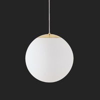 Nouzové osvětlení - OS ADR72607 ADRIA S3 HP závěsné skleněné svítidlo mosaz leštěná / bílá IP40 4000 K 52W LED nouzové kombinované 3 h (původní kód OS 72607) - OSMONT