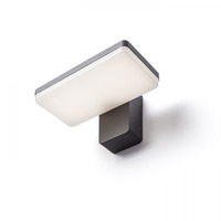 Nástěnná - RED R11947X VÝPRODEJ VZORKU - RINA nástěnná antracitová 230V LED 12W IP65 3000K - RED - DESIGN RENDL