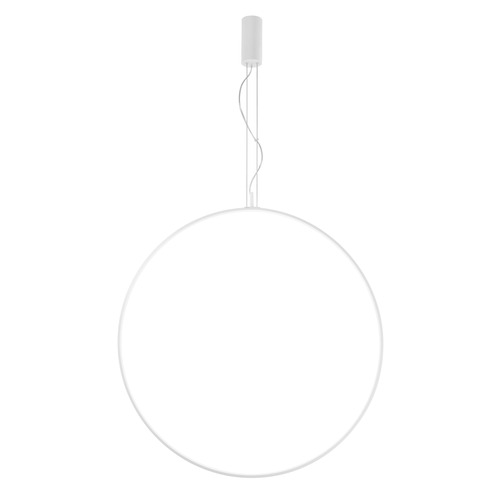 Kruhová - FAN LED-TOORX-S100-BCO Závěsné svítidlo LED TOORX bílá 50 W 5630 lm CCT pr.100x270 cm - FANEUROPE - foto 1