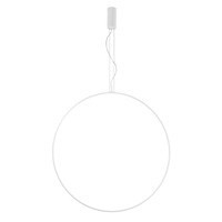 Kruhová - FAN LED-TOORX-S100-BCO Závěsné svítidlo LED TOORX bílá 50 W 5630 lm CCT pr.100x270 cm - FANEUROPE
