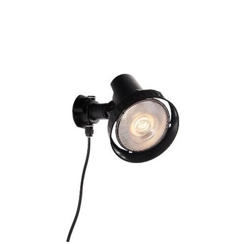 Reflektory - FAN LED-GRUBB-15M Venkovní reflektor LED GRUBB černá, plast, 1xE27, 15 W, 1100 lm, 4000 K, se zápichem, 20,03 x 15,12 cm - FANEUROPE - foto 1