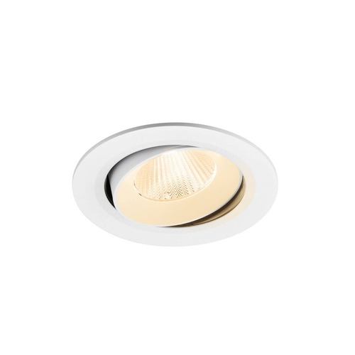 Kruhová - LA 1009823 NUMINOS® MOVE L Stropní vestavné svítidlo, 2700 K, 40°, IP20, kulaté, bílá - BIG WHITE (SLV) - foto 1