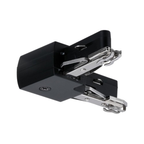 Lišty a příslušenství - P 96906 URail L-spojka nevýklopné černá mat 230V umělá hmota/kov - PAULMANN - foto 1