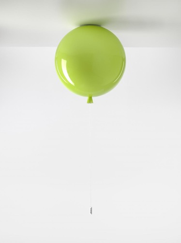 Dekorativní - BRO PC00879_009 Memory, nástěnné svítidlo zelené jablko lesklé, 1x15W E27, prům. 40cm - BROKIS C - foto 1