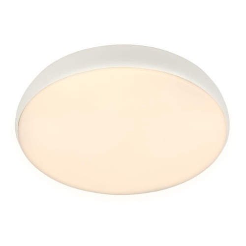 Kruhová - BRILO 3876016 Nikan stropní svítidlo pr.28,5 cm - 22W, 2300lm, LED, stmívatelné, CCT, dálkový ovladač, bílé - BRILO - foto 1