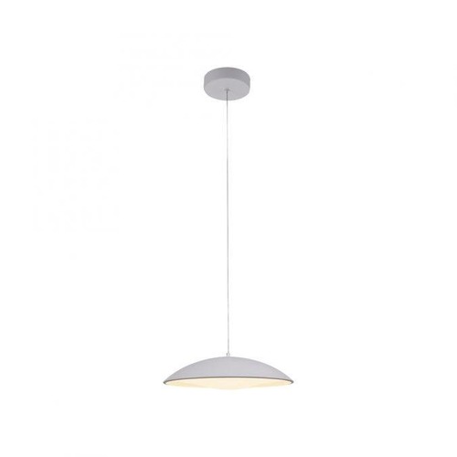 Polokoule - LD 14606-16 Kolekce Schöner Wohnen LED závěsné svítidlo LENTE, bílá, jednoramenné, stmívatelné, paměťová funkce, krokově stmívatelné, 3000K - JUST LIGHT - foto 1