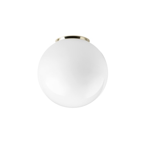 Kruhová - OS SKA68924 SKAT 2 stropní/nástěnné plastové svítidlo mosaz leštěná / bílá IP65 4000 K 20W LED DALI (původní kód OS 68924) - OSMONT - foto 1