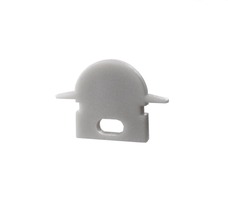 Krytky pro Al profily - IMPR 979681 Koncovka R-ET-01-05 sada 2 ks šedá - LIGHT IMPRESSIONS