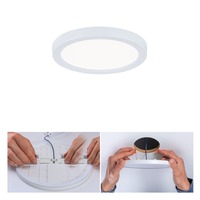 Koupelnová - P 93035 LED vestavné svítidlo Areo VariFit IP44 kruhové 118 6,5W 4.000K bílá - PAULMANN