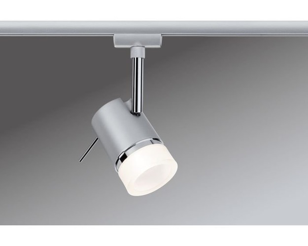 Svítidla - P 97612 URail spotové svítidlo Pipe chrom matný / chrom bez zdroje, max. 10W GU10 - PAULMANN - foto 1