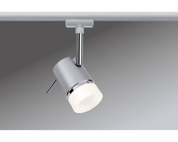 Svítidla - P 97612 URail spotové svítidlo Pipe chrom matný / chrom bez zdroje, max. 10W GU10 - PAULMANN