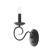 Dekorativní - FAN I-BEATRICE-AP Nástěnné svítidlo Beatrice, antracitové, 1 x E14, 11 x 20 x 25 cm - FANEUROPE