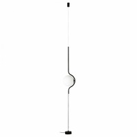 Dekorativní - FARO 29699 LE VITA závěsná/stojací lampa, černá - FARO