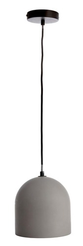 Subtilní - IMPR 342128 Deko-Light závěsné svítidlo Concreto I 230V E27 1x max. 25W šedá  - LIGHT IMPRESSIONS - foto 1