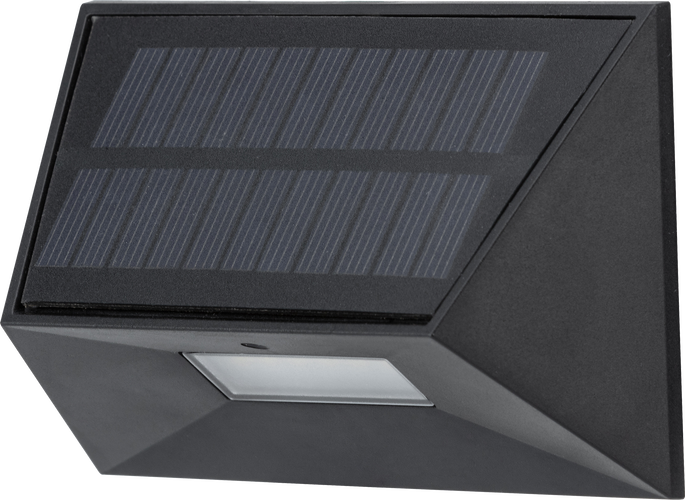 LED nástěnné svítidla - LED solární nástěnné svítidlo - foto 1