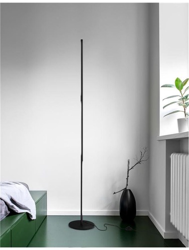 Stojací lampy - NV 9183251 Stojací lampa HANDY černý hliník a akryl rotační - vypínač na těle LED Samsung 25W 230V 3000K IP20 - NOVA LUCE - foto 1