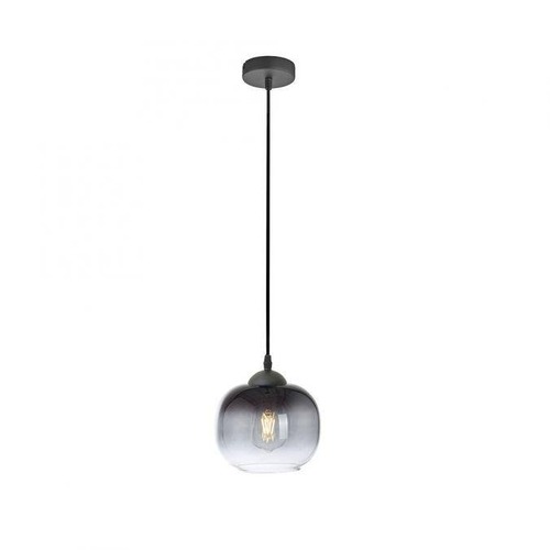 Koule - LD 15420-18 ZEA LED závěsné svítidlo 1 ramenné černé kouřové sklo moderní do interiéru - LEUCHTEN DIREKT / JUST LIGHT - foto 1