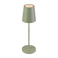 Stolní lampy pracovní - LA 1007696 VINOLINA TWO stolní svítidlo, aku, IP65, 2200/2700/3000 K, TOUCH, zelená - BIG WHITE (SLV)