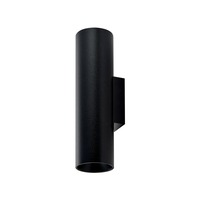Nepřímé osvětlení - IMPR 341344 Deko-Light nástěnné přisazené svítidlo Can IP20 up &amp; down, 2x 7,5 W GU10, černá