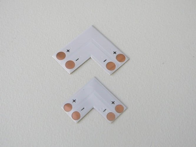 Přislušenství pro LED pásky - 1barva PCB spojka L - foto 1