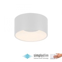 Kruhová - LD 14325-16 TANIKA LED stropní svítidlo bílé průměr 16cm stmívatelné SimplyDim 3000K - JUST LIGHT