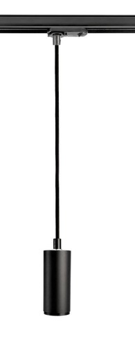 Svítidla - IMPR 707176 Deko-Light 1-fázový kolejnicový systém závěsné svítidlo, Lucea, 6 W, DIM, 2700 K, 220-240V tmavě černá RAL 9005 - foto 1