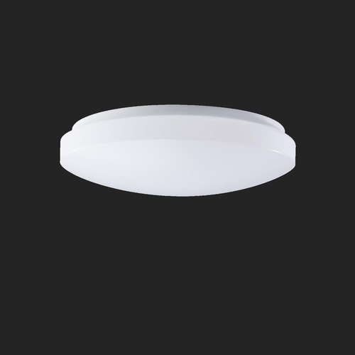 Nouzová - OS SAG67739 SAGITA 1 stropní/nástěnné plastové svítidlo bílá IP54 4000 K 14W LED HF nouzové kombinované 3 h (původní kód OS 67739) - OSMONT - foto 1