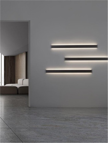 Nepřímé osvětlení - NV 9081400 Nástěnné svítidlo SELINE černý hliník LED Philips 44W 230V 3000K IP44 - NOVA LUCE - foto 1