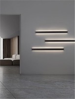 Nepřímé osvětlení - NV 9081400 Nástěnné svítidlo SELINE černý hliník LED Philips 44W 230V 3000K IP44 - NOVA LUCE