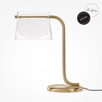 Stolní lampy dekorační - M MOD170TL-L8BS3K Stolní lampa Cabaret 3000K 8W teplá bílá 850lm mosaz kov - MAYTONI