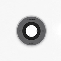 Zapuštěná - AR T4033FLW00 Ego 90 pojezdové ocel 24°  3000K kruh - ARTEMIDE