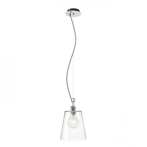 Kónická - RED R13826 BABU NEW 22 závěsná čiré sklo/chrom 230V E27 53W - RED - DESIGN RENDL - foto 1