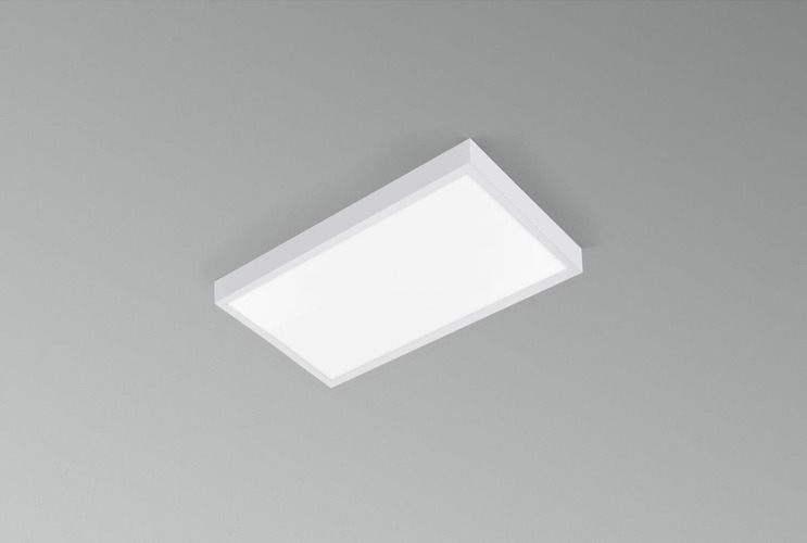 Pro LED panely - CEN KIT-PLF3060 LED KIT PLAFONE 300x600x43mm bílý rám pro přisazení LED panelu 30x60cm - CENTURY - foto 1