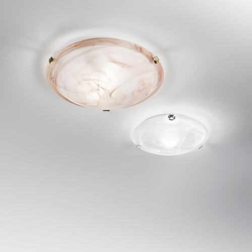 Plafoniéry - FAN 32/28101 Stropní svítidlo DUNA bílá 1xE27 30x8 cm - FANEUROPE - foto 1