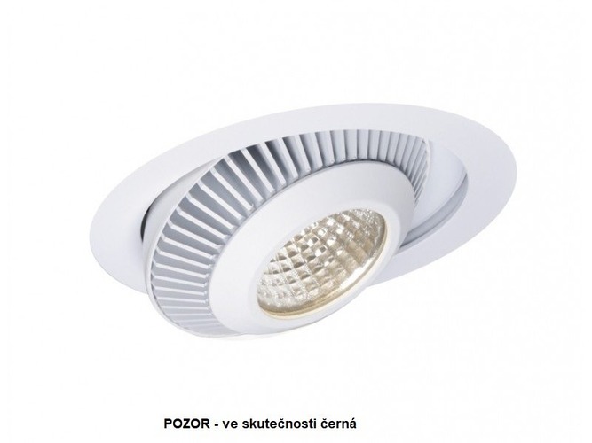 Kruhová - BPM 20025.BK.D60.3K Zápustné svítidlo KOL LED černé 9,3W 3000K 60° 829lm - BPM - foto 1