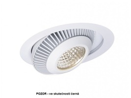 Kruhová - BPM 20025.BK.D60.3K Zápustné svítidlo KOL LED černé 9,3W 3000K 60° 829lm - BPM