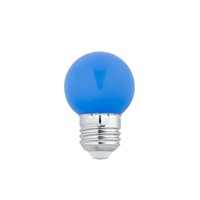 E27 - FARO 17472 LED žárovka G45 modrá E27 1W - FARO